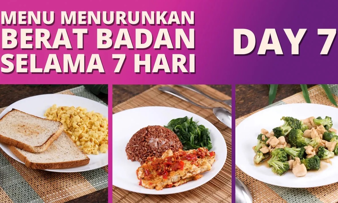 Rencana Diet Harian Untuk Menurunkan Berat Badan