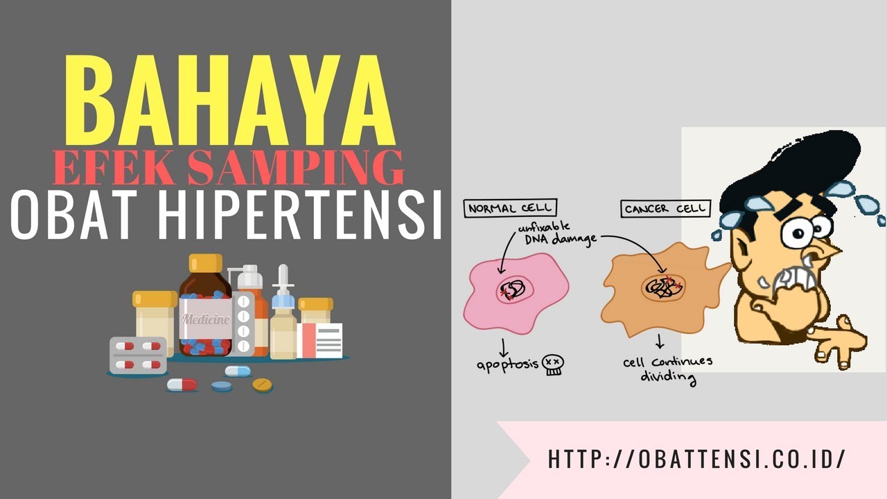 Efek Samping Obat Untuk Penyakit Hipertensi Yang Umum